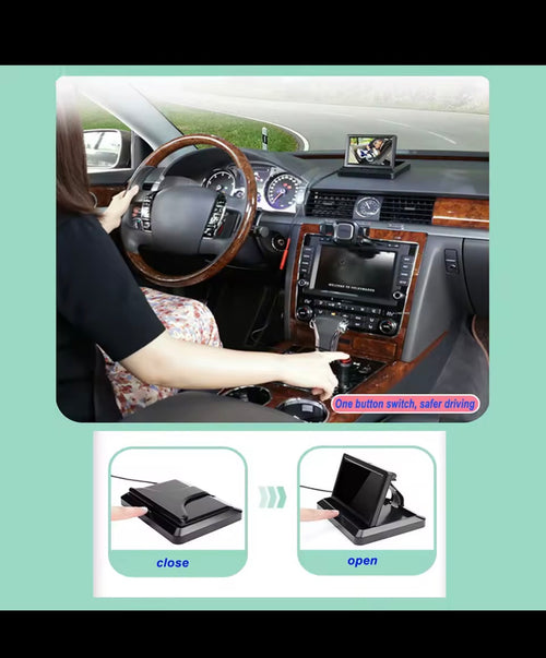 4.3 Inch HD Baby Car Mirror 150 Wide View 8LED IR Night Vision Back Seat Baby Car Camera Folding Screen Car Seat Mirror Display